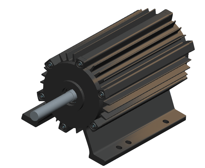 BL130 130mm القطر الصناعية الثقيلة منفاخ المحركات 230VAC 2kW المحرك